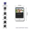 Színes, multifunkciós videó kaputelefon 4,3 coll (szett). Qoltec 51780