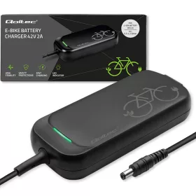   Gyors töltő elektromos kerékpárhoz és rollerhez 36 V / 42 V,  2 A | 5.5*2.5  + tápkábel. 50333