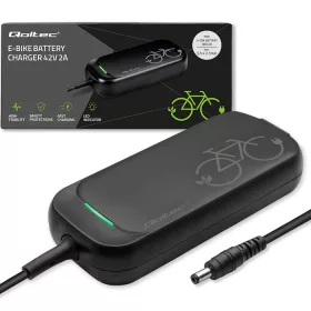   Gyors töltő elektromos kerékpárhoz és rollerhez 36 V / 42 V,  2 A | 5.5*2.1  + tápkábel. 50332