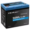 LiFePO4 lítium-vas-foszfát akkumulátor. 12,8V. 50Ah. 640 Wh. BMS. 53704