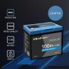 LiFePO4 lítium-vas-foszfát akkumulátor. 12,8V. 100Ah. 1280 Wh. BMS. 53705