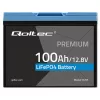 LiFePO4 lítium-vas-foszfát akkumulátor. 12,8V. 100Ah. 1280 Wh. BMS. 53705