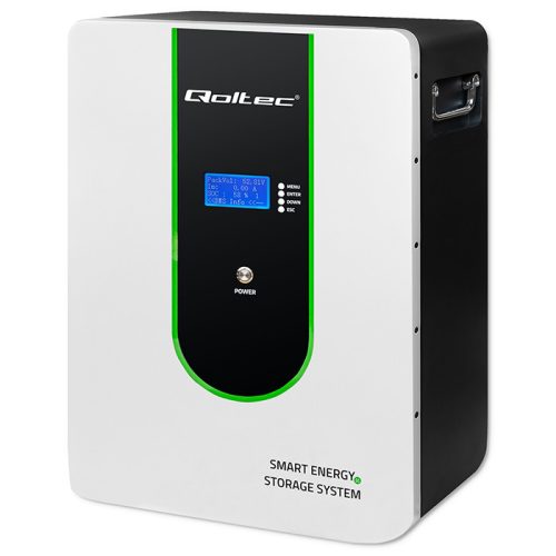 LiFePO4 lítium-vas-foszfát energia tároló. 48V. 100Ah. 4,8 kWh (max. 5,12 kWh). BMS. 53860