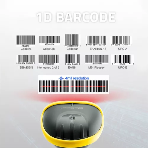Vezetékes lézeres vonalkódolvasó 1D. USB. 50860