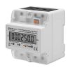 Sínre szerelhető, 3 fázisú, digitális elektromos fogyasztásmérő. 50900