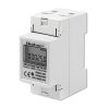 Sínre szerelhető 1 fázisú digitális elektromos fogyasztásmérő. 50899