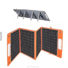 Összecsukható 100 W-os napelem USB és tápegység csatlakozóval. TSP18V100W    Összecsukható 100 W-os napelem USB és tápegység csatlakozóval. TSP18V100W