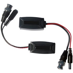 UTP-BNC + TÁP videojel illesztő (balun) egyenes lengőkábellel. TTP111HDP-LK   UTP-BNC + TÁP videojel illesztő (balun) egyenes lengőkábellel. TTP111HDP-LK