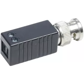 UTP-BNC videojel illesztő (balun) egyenes. TTP111HD