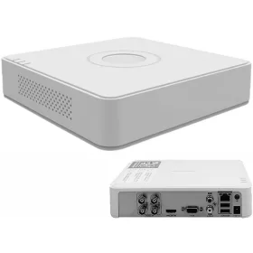   4 csatornás képrögzítő HDTVI DVR. Hikvision DS-7104HGHI-F1 (4 x 2 MP)