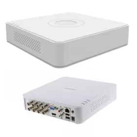   8 csatornás képrögzítő HDTVI DVR. Hikvision DS-7108HGHI-F1 (8 x 2 MP)