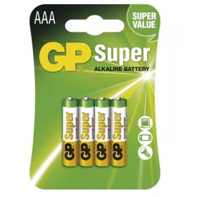 LR03/AAA super alkáli mikroceruza elem GP 24A-U4. B1311 LR03/AAA super alkáli mikroceruza elem GP 24A-U4. B1311