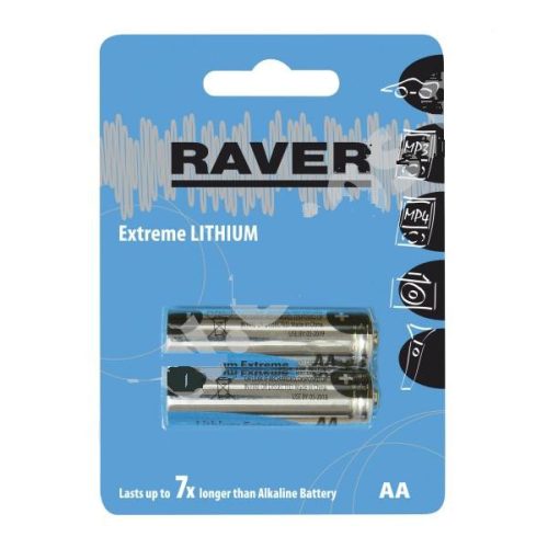 Lithium elem AA Raver. B7821