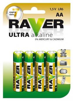AR6/4B ultra alkáli ceruza elem  Raver. B7921