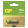 LR03/AAA ultra alkáli mikroceruza elem GP (4 db-os). B02114
