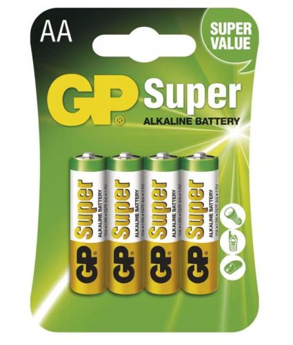 LR6/AA super alkáli ceruza elem GP 15A-U4 (B1321)