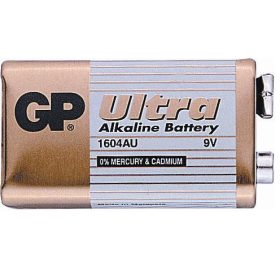 6LF22 9 V-os elem, ultra alkáli, GP 1604AUBCI. B1950 6LF22 9 V-os elem, ultra alkáli, GP 1604AUBCI. B1950