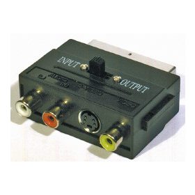 RCA, SVHS-SCART átalakító. K9304