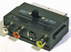 RCA, SVHS-SCART átalakító. K9304