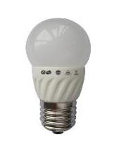 E27 5 W LED izzó meleg fehér. P45 GL  