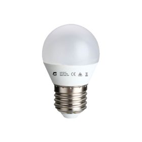 E27 5 W LED izzó meleg fehér. G45 GL   E27 5 W LED izzó meleg fehér. G45 GL