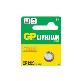 GP CR1220 gombelem, Lithium. B1520