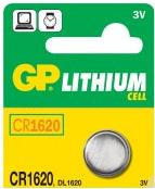 GP CR1620 gombelem, Lithium. B1570