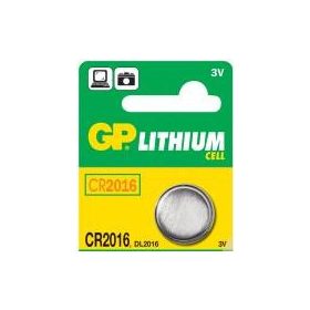 GP CR2016 gombelem, Lithium (B1516)