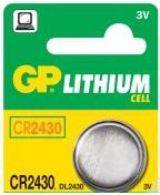 GP CR2430 gombelem, Lithium. B1530