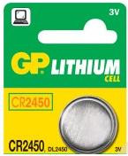 GP CR2450 gombelem, Lithium. B1585