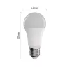 LED izzó GoSmart A60 / E27 / 11 W (75 W) / 1 050 lm / RGB / dimmelhető / Zigbee. ZQZ515R
