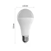 LED izzó GoSmart A65 / E27 / 14 W (94 W) / 1 400 lm / RGB / dimmelhető / Zigbee ZQZ516R