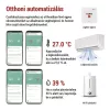 GoSmart digitális vezeték nélküli hőmérő, páratartalom-mérővel, ZigBee . EGS0102