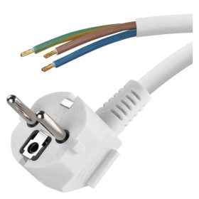 MT 3 x 0,75 H05 3 m flexó kábel fehér. S14373