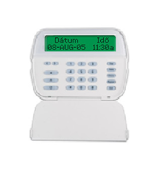DSC WT5500 (E1H1) vezeték nélküli LCD-s kezelő, 433 MHz.