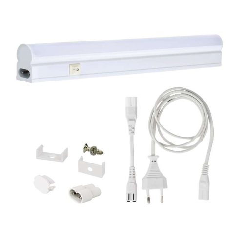 LED csőlámpa T5. 60 cm, 10 W, hideg fehér. ZS2120 fehér