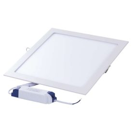   LEDes beépíthető mennyezeti lámpa, 24 W szögletes. LED panel. Nappali fehér. ZD2152 fehér EMOS