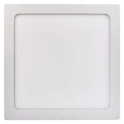 LEDes fali/mennyezeti lámpa, 24 W négyzetes. LED panel. nappali fehér. ZM6152 fehér EMOS