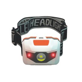 Fejlámpa 1 W fehér + 2x piros LED. P3521