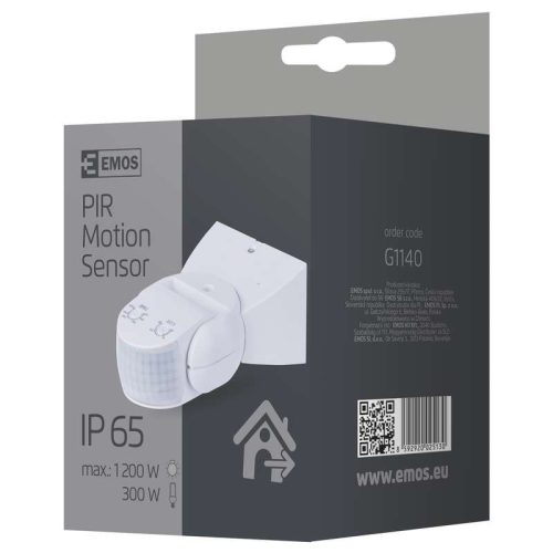 Kültéri mozgásérzékelő. G1240 fehér