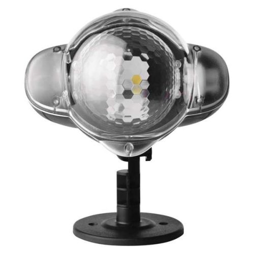 LED projektor, fényeffekt, hóesés kivetítő, adapteres. ZY2192 (DCPC03)