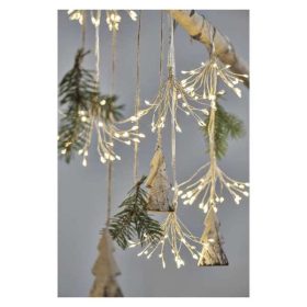   Nanó LED-es FÜRTÖS hálózati fényfüzér, 150 db hideg fehér LED, IDÕZÍTÕS. D3AC08