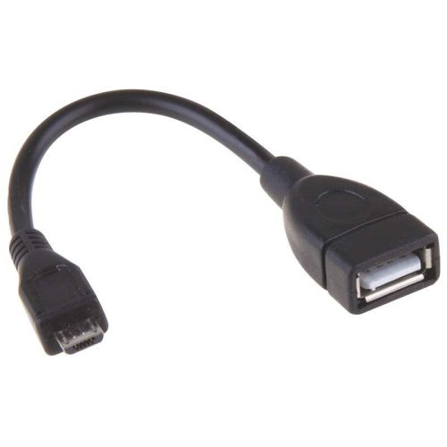 USB A aljzat - B micro kábel 0,15 m. OTG