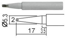 Pákahegy 2-es lapos analóg forrasztóállomás II.-höz. 28924