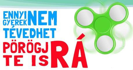 Fidget Spinner (Pörgettyű) 56125