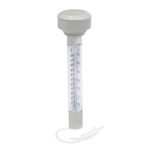 Medencehőmérő (lebegő), fehér, 19 x 5 cm. DA00127