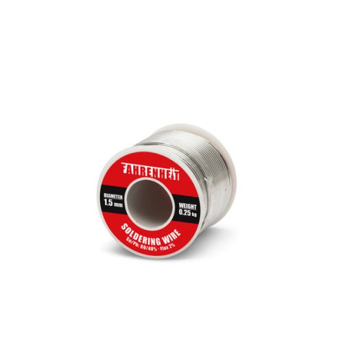 Forrasztó ón 1,5 mm 0,25 kg Fahreinheit. 57087