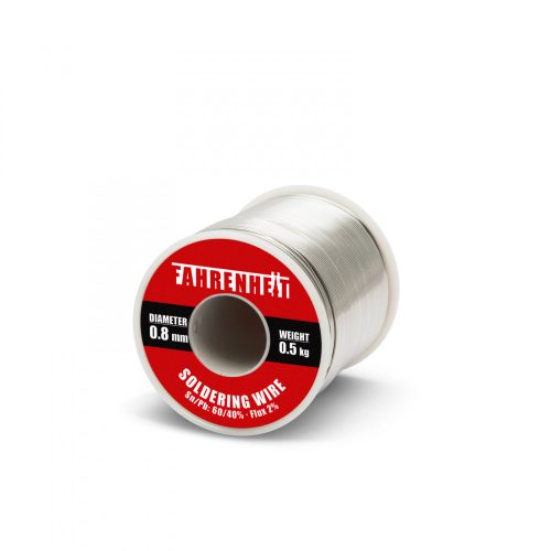 Forrasztó ón 0,8 mm 0,5 kg Fahrenheit. 55084