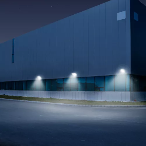 Szolár fali reflektor - 180 SMD LED - 1200 lm - 10W - 3000 mAh - IP65. 55291A