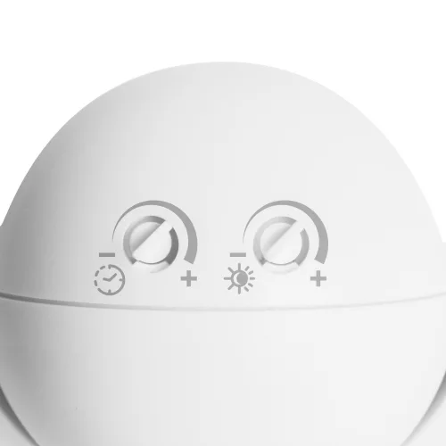 Mozgásérzékelő - 180° - max 12 m - max 1200W - IP44. 18703